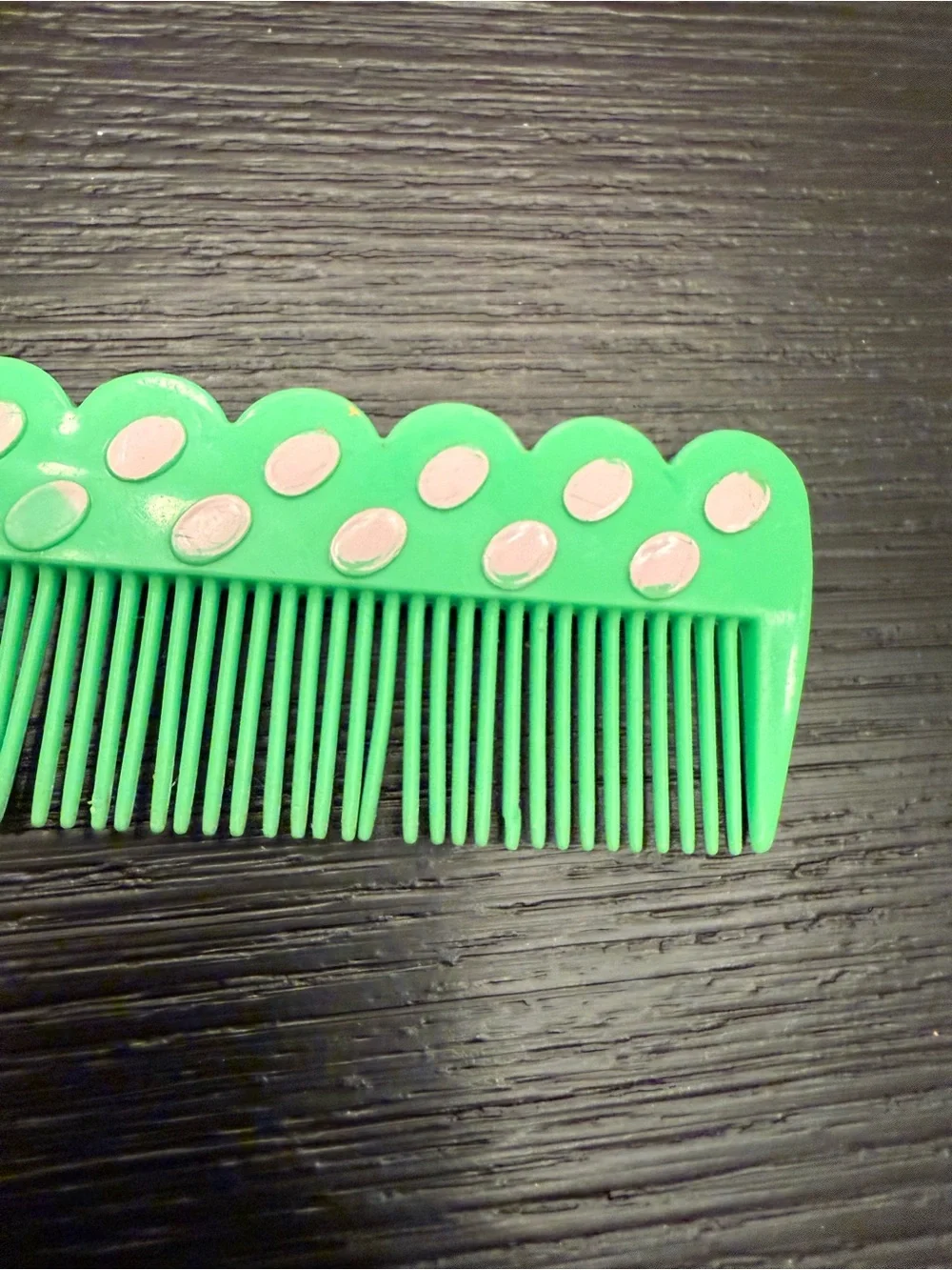 Vintage AVON Curly Caterpillar Novelty Children's Comb Hairbrush